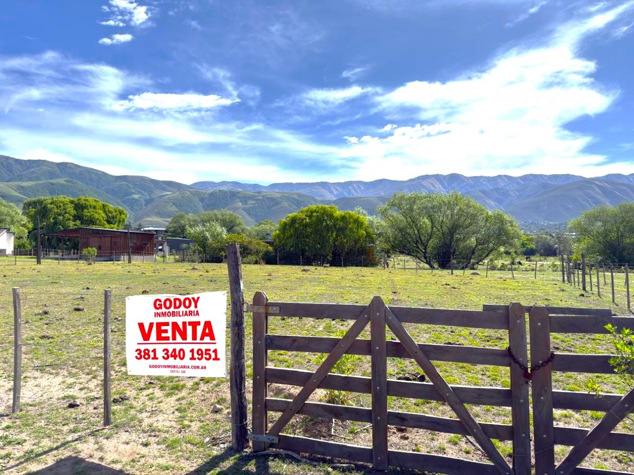 Venta Terreno 1.000 m2   En La Villa de Tafi Del Valle