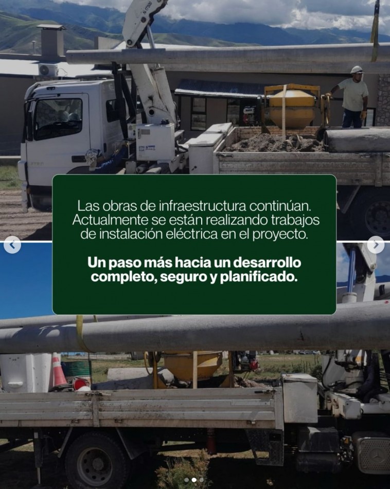 VENTA LOTES 1.000 M2 LOS ALISOS II - LUZ - AGUA - FINANCIACION - P/ESCRITURAR