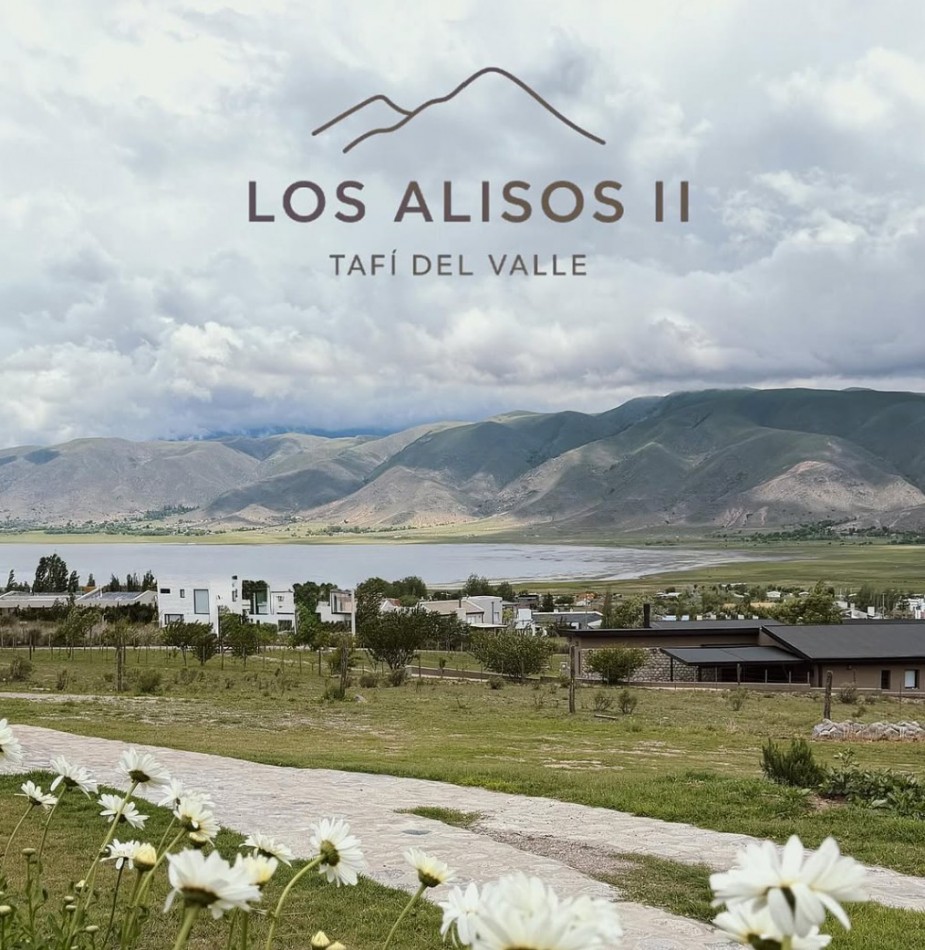 VENTA LOTES 1.000 M2 LOS ALISOS II - LUZ - AGUA - FINANCIACION - P/ESCRITURAR