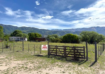 Venta Terreno 1.000 m2   En La Villa de Tafi Del Valle